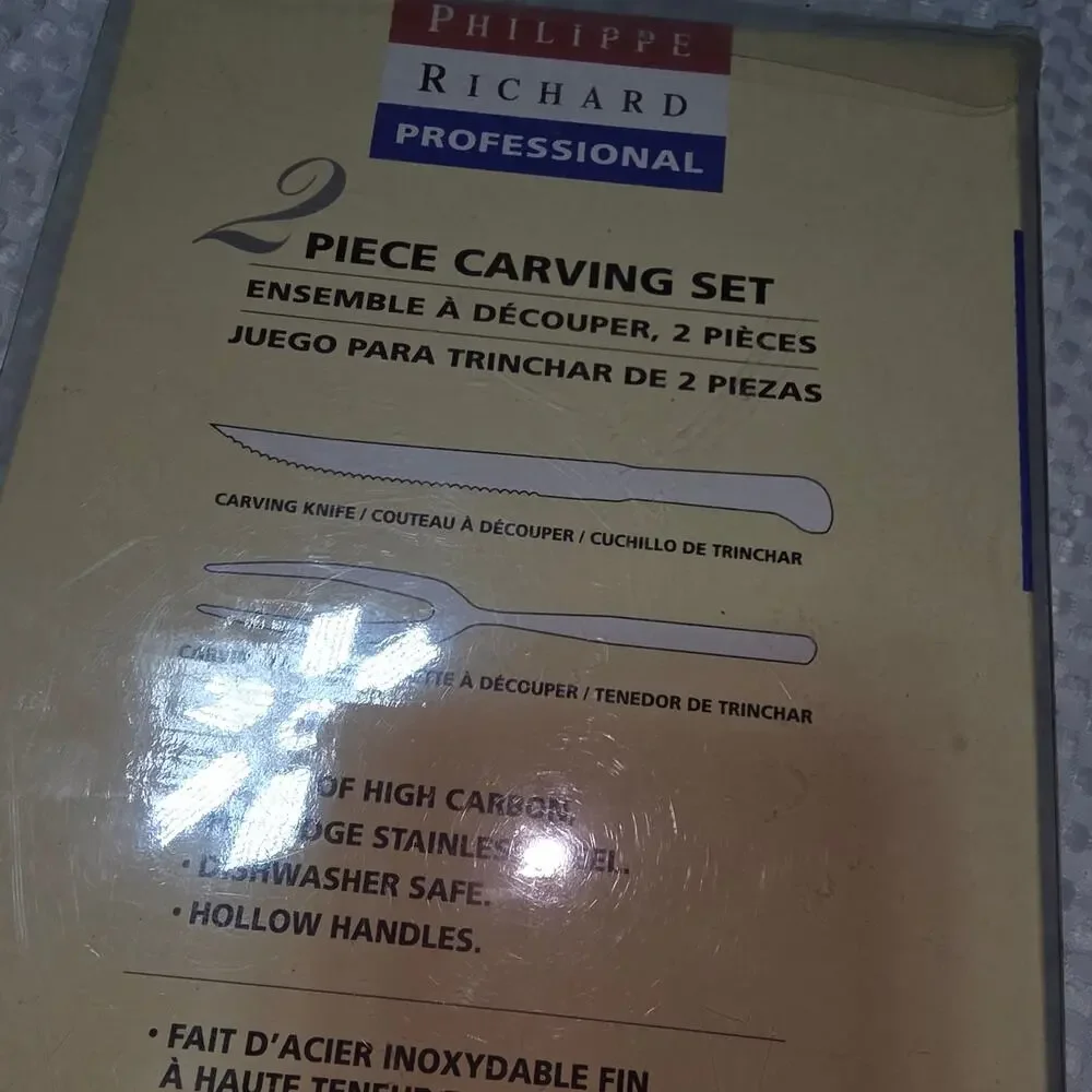 PHILLIPPE RICHARD 2 PIECE CARVING SET